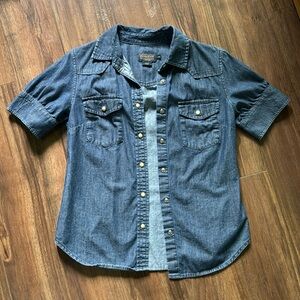 Pendleton denim button up